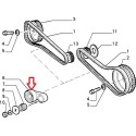 Left timing belt bearing  - Alfa Romeo 33 / 145 / 146