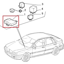 Air cooling electronic devise  - Alfa Romeo / Fiat / Lancia