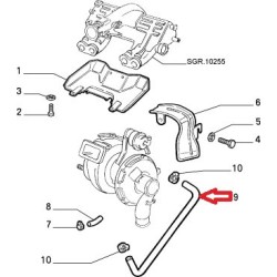 Durite de turbo - Fiat Punto GT