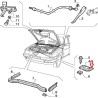 Serrure de capot - Alfa Romeo 75 / SZ / RZ