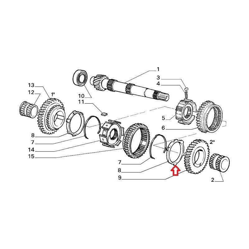 Syncro ring - Fiat Panda (1985 - 1991)