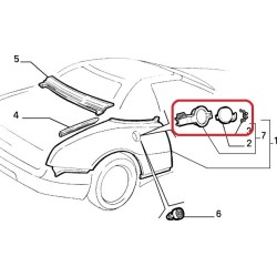 Fuel cap system - Alfa Romeo GTV / Spider