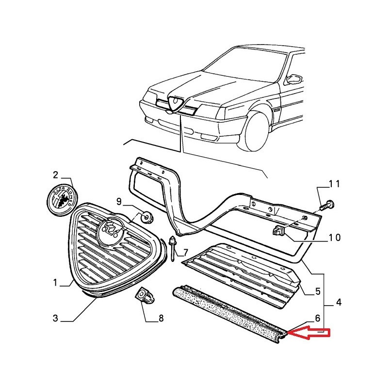 Joint droit - Alfa Romeo 164