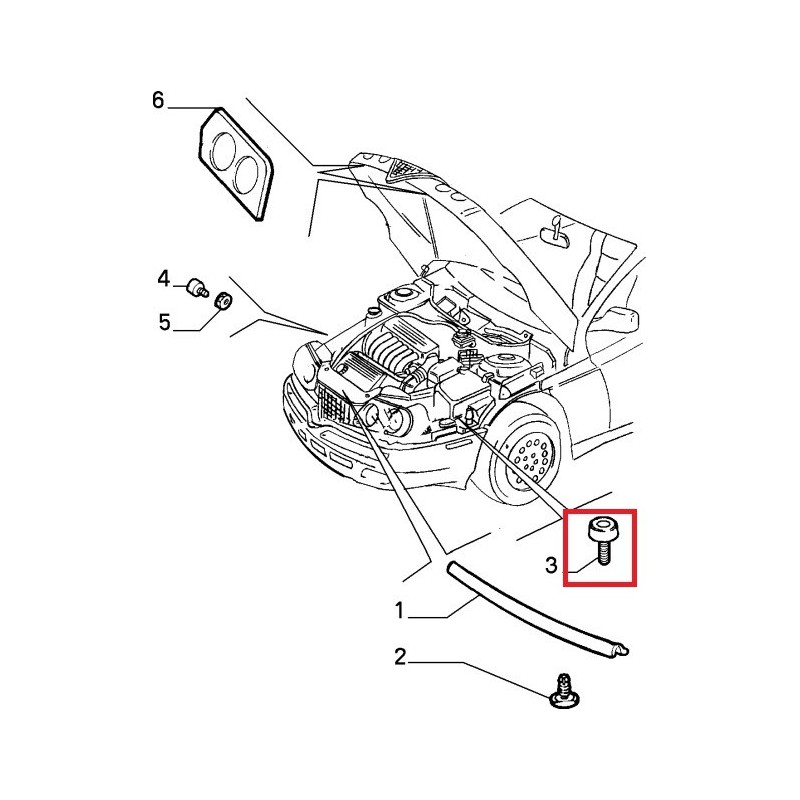 Tampon - Alfa Romeo GTV / SPIDER