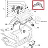 Luggage lid lock - Alfa Romeo 155