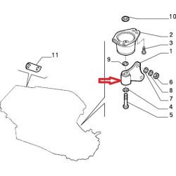 Support moteur - Alfa Romeo GTV / SPIDER 2,0 V6 TB / 3,0 V6 24V