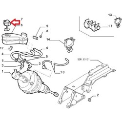 Tappa serbatoio liquido freno - Fiat Punto (1993 - 2000)