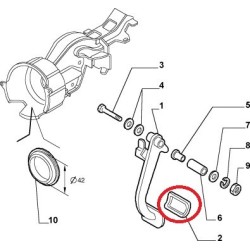 Couvre pédale - Alfa Romeo 156 GTA