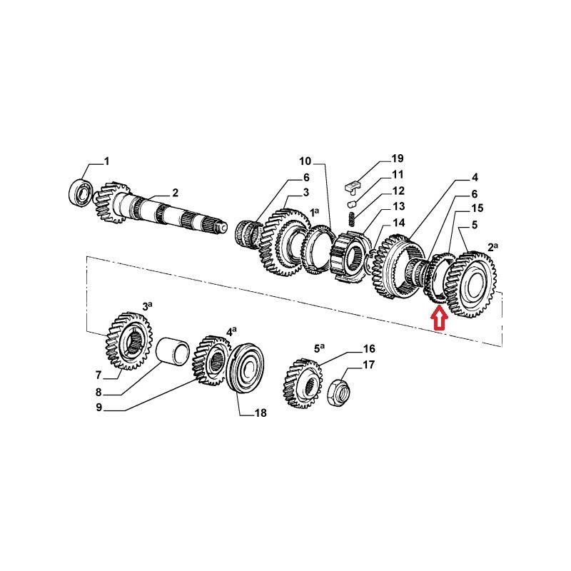 Syncro ring - Fiat / Lancia