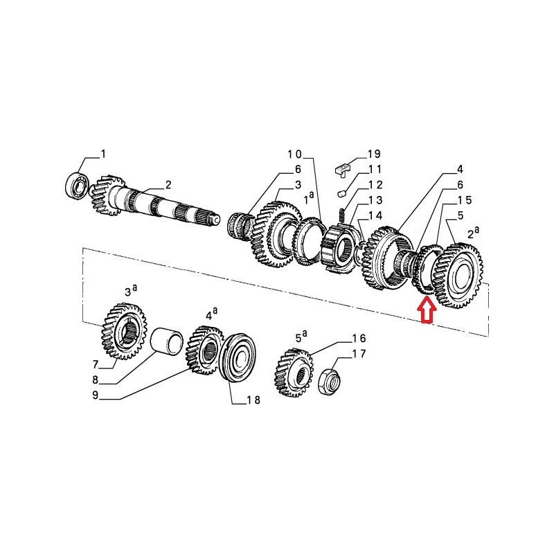 Syncro ring - Alfa Romeo / Fiat / Lancia