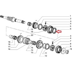 Syncro ring - Alfa Romeo / Fiat / Lancia