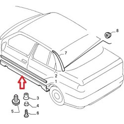 Sottoporta destro  - Alfa Romeo 155