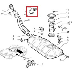 Collare  - Fiat Barchetta