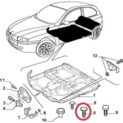 Bouton - Alfa Romeo 147