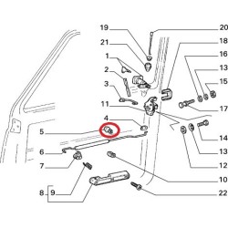 Fastener - Fiat Panda