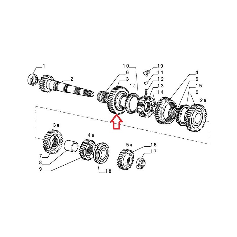 Pinion  - Alfa Romeo / Fiat