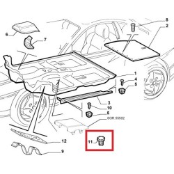 Bottone - Alfa Romeo 147 GTA / Fiat Coupe / Lancia Lybra / Delta