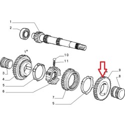 Second gearbox pinion  - Fiat Cinquecento / Panda / Uno / Lancia Y10