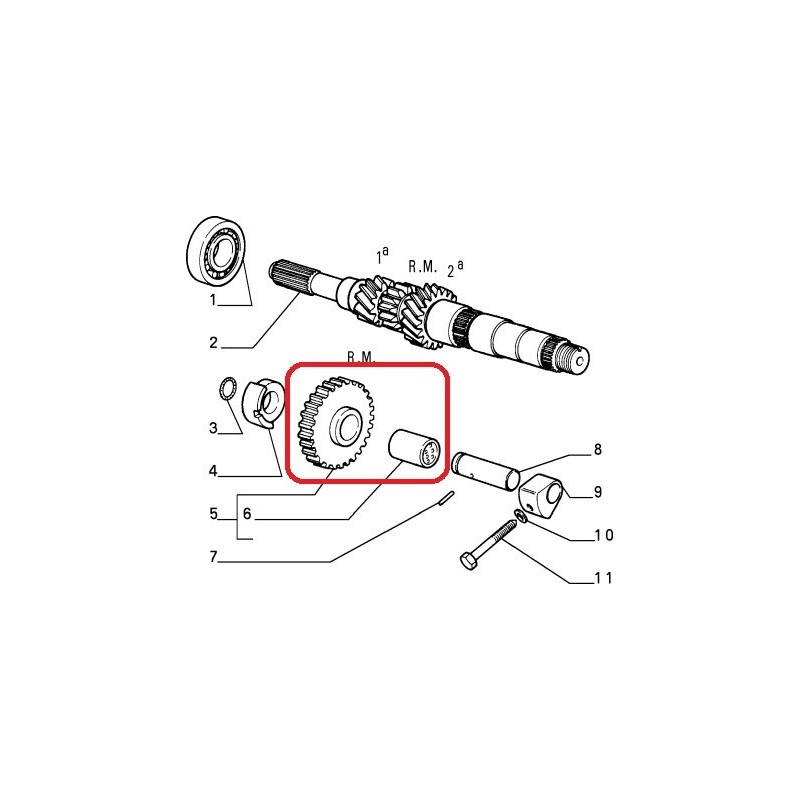 Reverse gear  - Alfa Romeo / Fiat / Lancia