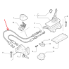 Cavo commando cambio  - Fiat Grande Punto / Punto EVO
