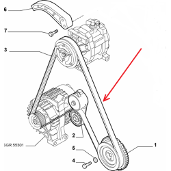 Belt -  Fiat / Lancia