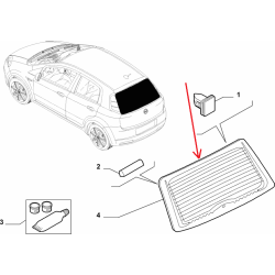 Athermic glace - Fiat Punto / Grande Punto