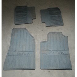 Rubber floor mat set - lancia Delta III