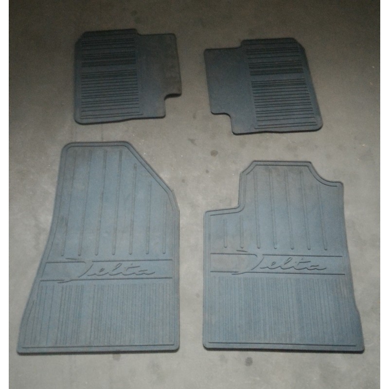 Rubber floor mat set - lancia Delta III