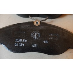 Front brake pads - Fiat Ducato (1994 - 2002)