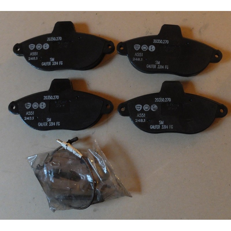 Front brake pads  - Fiat Scudo / Ulysse