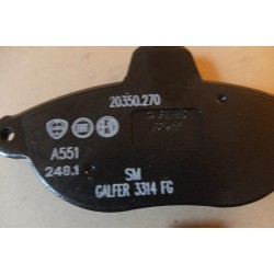 Front brake pads  - Fiat Scudo / Ulysse