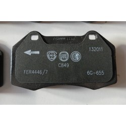 Front brake pads - Alfa Romeo Mito / Fiat Grande Punto Abarth