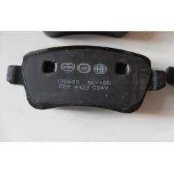 Rear brake pads - Fiat Croma (2005 - 2010)