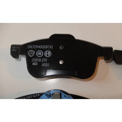 Front brake pads  - Fiat 500 L