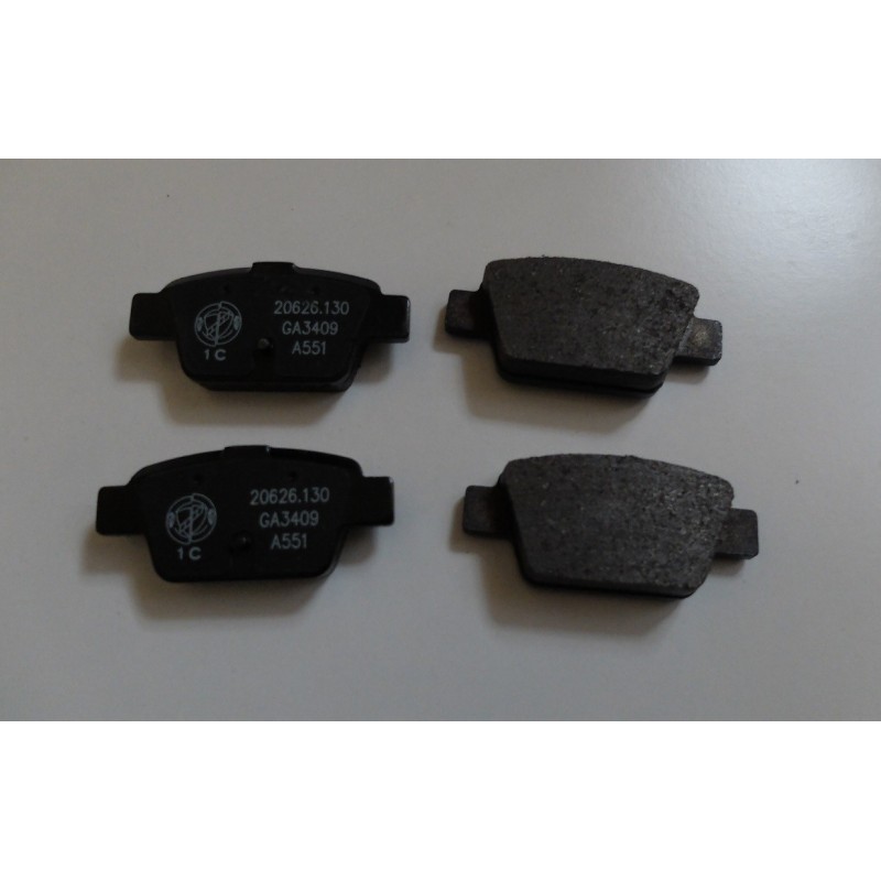 Rear brake pads - Fiat Bravo / Multipla / Stilo / Lancia Delta