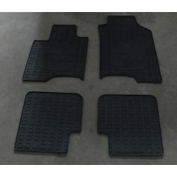 Rubber floor mat set  - Fiat Panda (2012 -- )