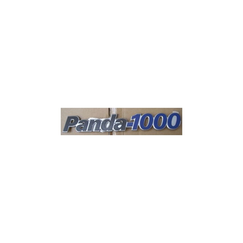 Rear emblemPanda 1000 All (1991 --> )
