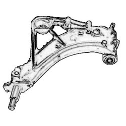 Left rear suspension arm - Barchetta / Punto (Without ABS)