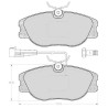 Set of 4 front brake pads  "GIRLING" - Alfa Romeo / Fiat / Lancia