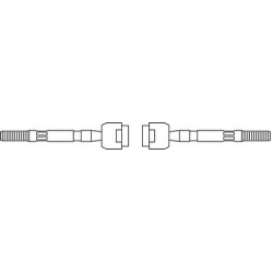 Axial joint - Punto / Barchetta (manual steering)