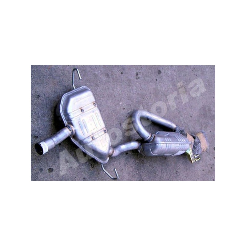 Rear exhaust - Barchetta