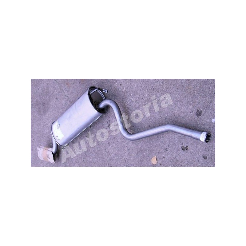 Rear exhaust - Cinquecento Sporting