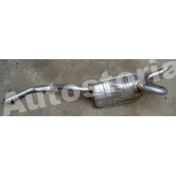 Rear exhaust -  Fiat Punto 60/60Cabrio/75/85/90