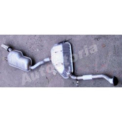Rear exhaust - Coupe 1,8  16V