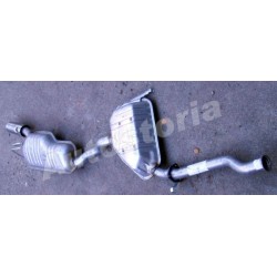 Rear exhaust - Coupe 2,0 Turbo 16V
