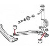 Silent block swingarm - Alfa Romeo 33