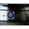 Rear bumper chromed moulding - Fiat 500