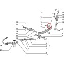 Lower lever rubber bush - Fiat Panda 4X4
