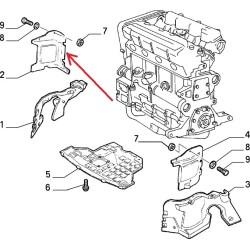 Engine plate - Alfa Romeo GTV / Spider