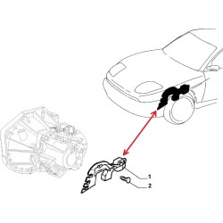 Engine plate - Fiat Coupe 2.0 20V Turbo 
